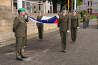 Na počest Dne ozbrojených sil ČR se ve středu 26. června 2013 konal slavnostní nástup Univerzity obrany (1)