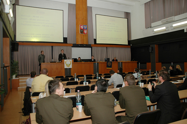 Zahájení setkání studentských klubů AFCEA