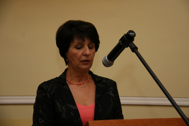  Činnost od minulého sjezdu zhodnotila Ing. Jitka Šebková 