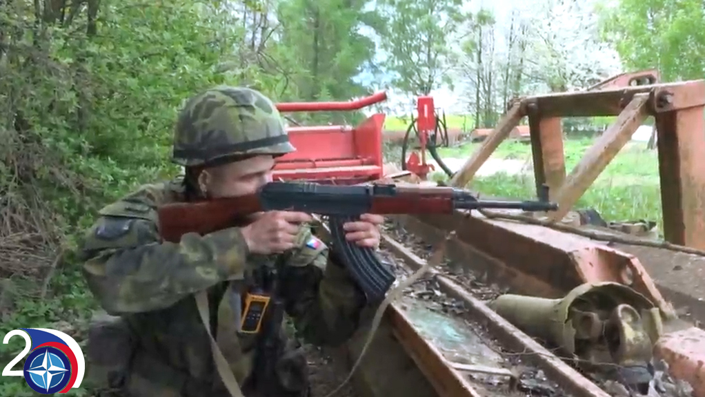 Hradba, cvičení Aktivních záloh