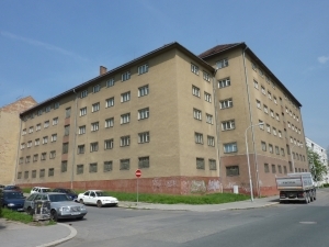 Brno areál skladů a garáže Trávníčkova