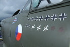 Spitfire s počty sestřelů