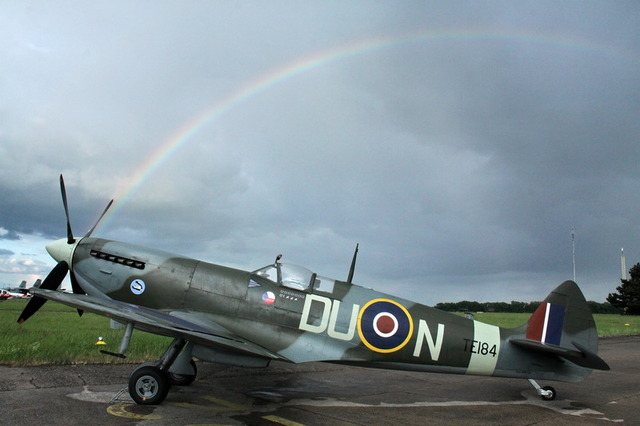 Supermarine Spitfire patřil k atraktivním exponátům