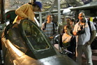 Návštěvníci si mohli vyzkoušet kabinu MiG-23