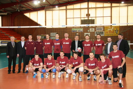 Ministr Stropnický zhlédl trénink volejbalistů Dukly Liberec