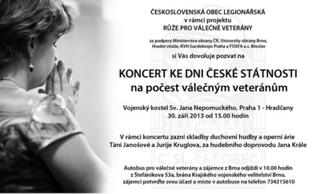 Koncert ke Dni české státnosti