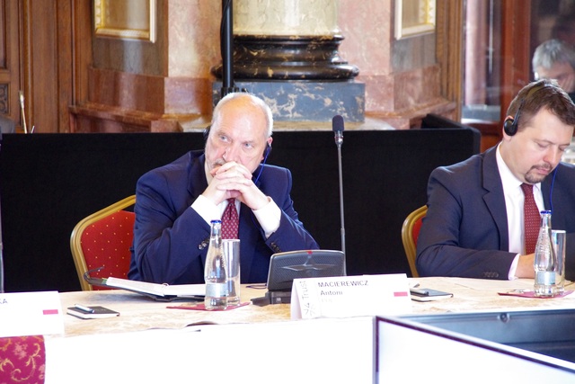 Polský ministr obrany Antoni Macierewicz