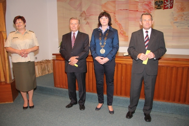 přijetí na rožnovské radnici