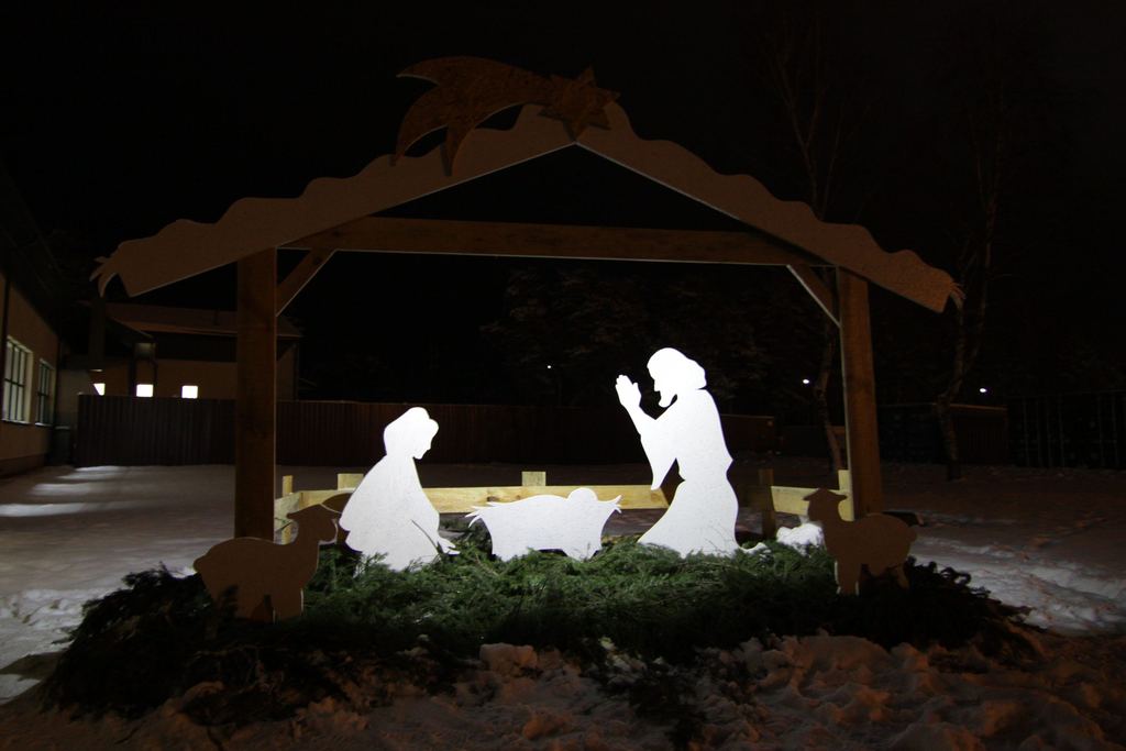 Vojáci na misi v Litvě si vytvořili vánoční trhy