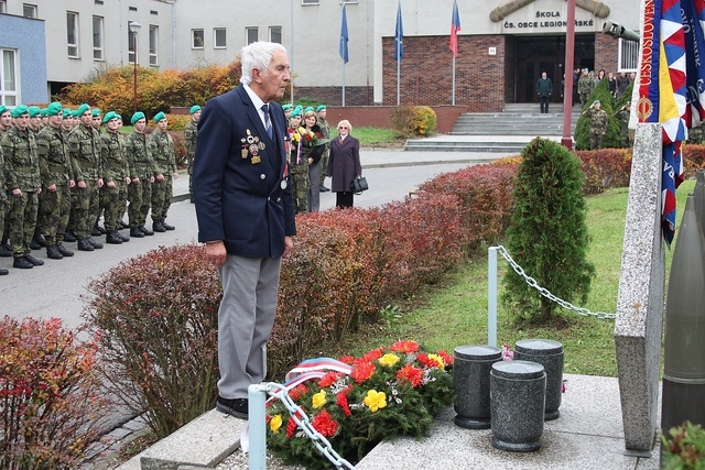 Vladimír Báča, člen  okr. výboru českých bojovníků za svobodu ve Svitavách