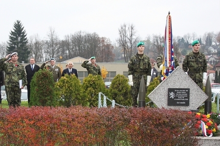 Na válečné veterány vzpomínali i studenti vojenské školy v Moravské Třebové
