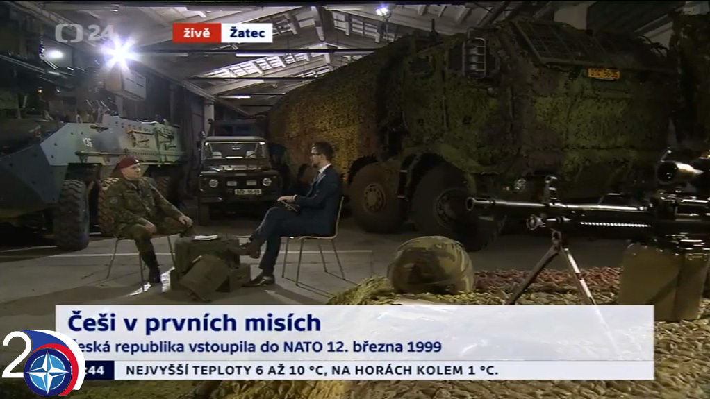 Plukovník Petr Procházka, zástupce ředitele Společné operační centrum MO