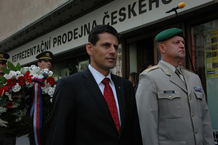 Michael Hrbata a generál Miroslav Žižka