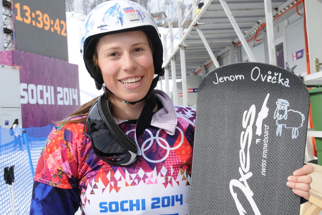 Eva Samková vyhrála s prknem Ovečka