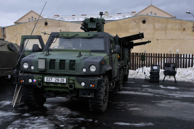Liberečtí se pochlubili prototypem lehkého obrněného vozidla S-LOV CBRN