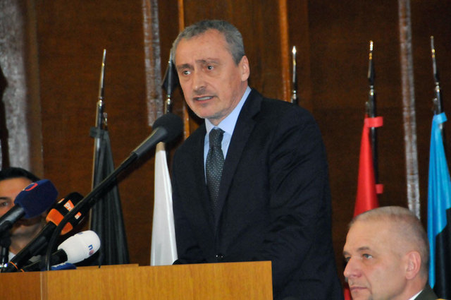 Ministr obrany Martin Stropnický poděkoval za dosud vykonanou práci a vyzval k ještě většímu napnutí sil ke splnění úkolů, které stojí před jeho rezortem v příštím roce