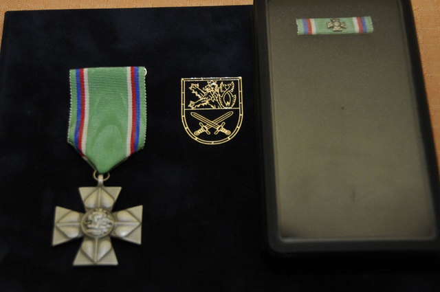 Záslužný kříž ministra obrany ČR