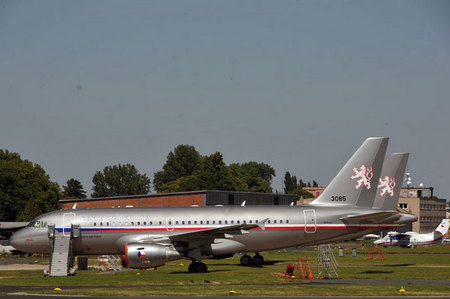 Airbusy A-319CJ ze Kbel nejčastěji dopravují zásilky do Afghánistánu
