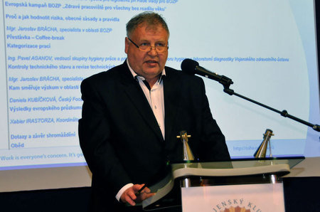 S úvodním projevem vystoupil náměstek Antonín Rada