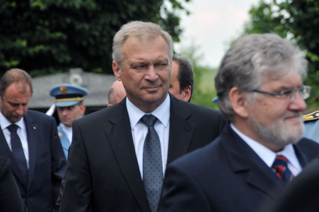 Z pietního aktu v u hrobu TGM v Lánech (2)