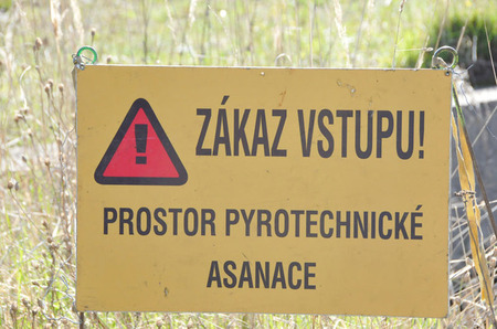 Pyrotechnická asanace v Brdech