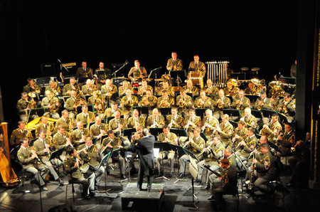 Slavnostní koncert v podání Ústřední hudby, kterou dirigovali pplk. Jaroslav Šíp a mjr. Patrik Spinek