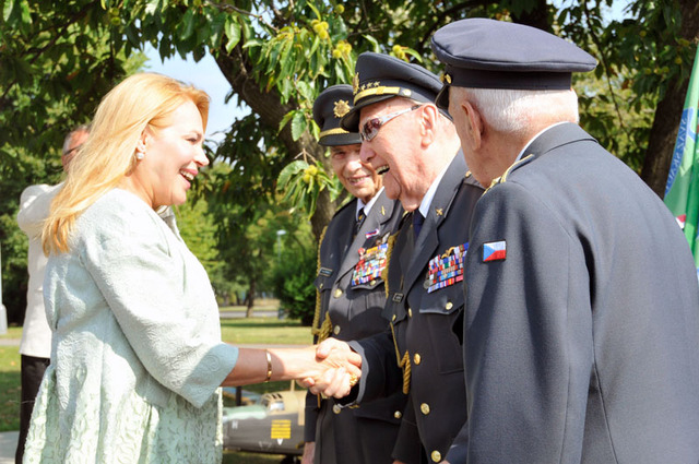 S veterány se přivítala také Damar Havlová