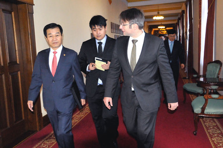 Korejští hosté na Ministerstvu obrany České republiky