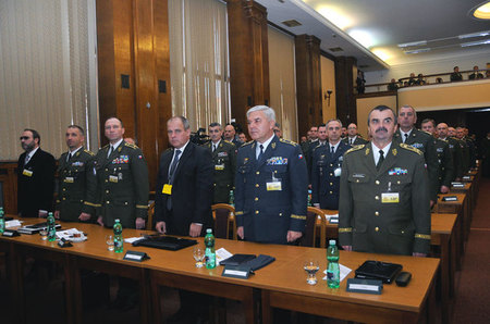 Účastníci letošního velitelského shromáždění