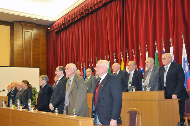 Čestné předsednictvo X. sjezdu Svazu PTP-VTNP