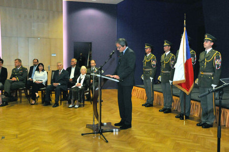 Projev ministra obrany Martina Stropnického