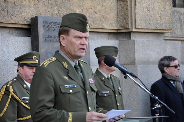 Projev náčelníka GŠ AČR generálporučíka Josefa Bečváře