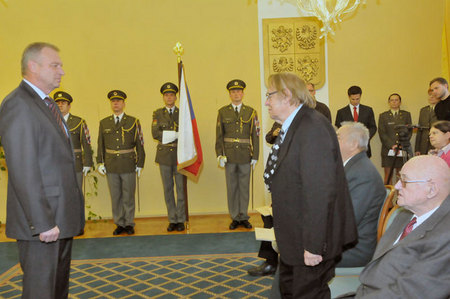 Mezi oceněnými osobnostmi byl také Milan Balabán