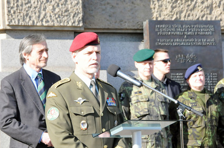 Výstavu zahájil náčelník Generálního štábu AČR generálporučík Petr Pavel