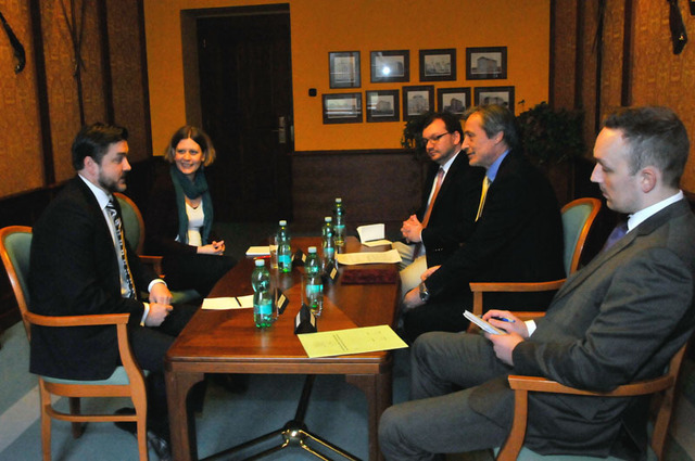  Z jednání s estonským hostem na Ministerstvu obrany ČR