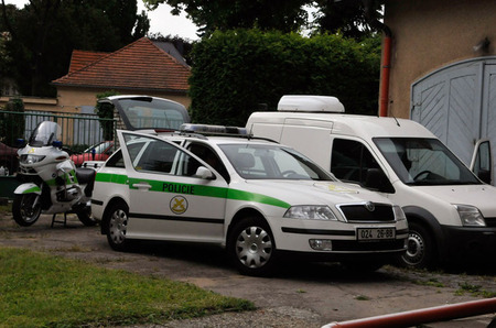 Se svou technikou se pochlubili i vojenští policisté