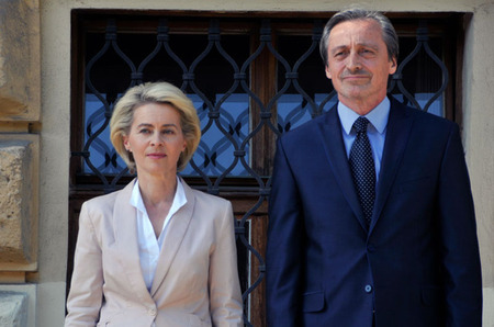 Ursula von der Leyen a Martin Stropnický