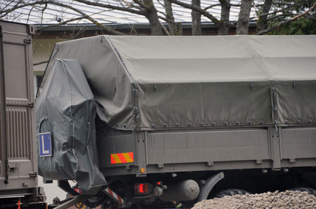 Bechyňští museli ve spolupráci s vyškovským výzkumným ústavem upravit vozidlo tak, aby splňovalo požadované parametry - vše vyřešili prodloužením o držák rezervy kola