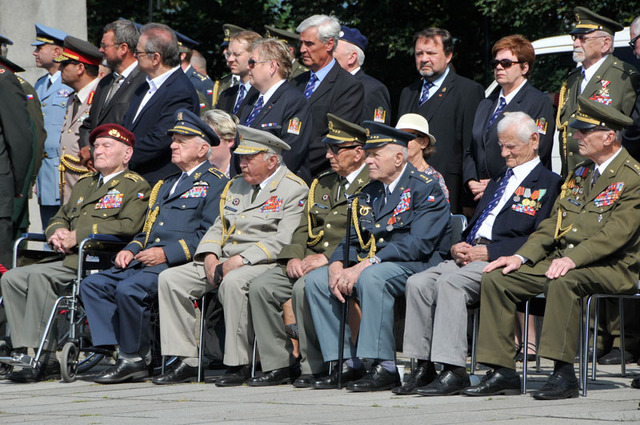 Mezi čestnými hosty nechyběli ani veteráni 2. světové války