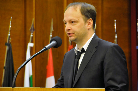 Senátor Václav Láska hovořil v projevu o odkazu hrdinů z národního povstání