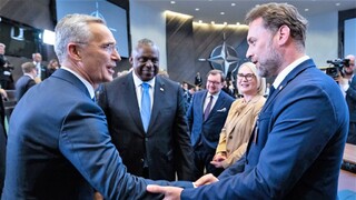 Ilustrační obrázek ke článkuPřed summitem NATO ve Vilniusu jednali spojenci o klíčových tématech alianční obrany