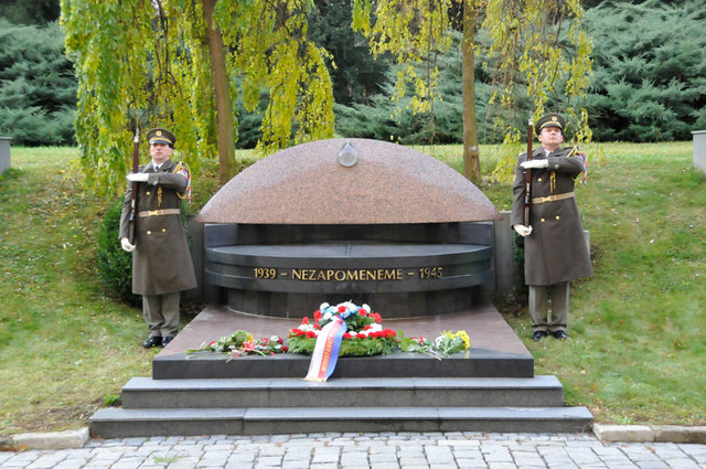 Památník na Ministerstvu obrany České republiky v Praze