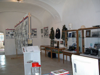 Budoucí interaktivní expozice muzea zatím žije ve skromných podmínkách