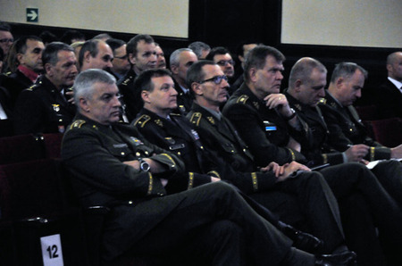 Ze setkání ministra obrany s vedoucími pracovníky ministerstva a generálního štábu