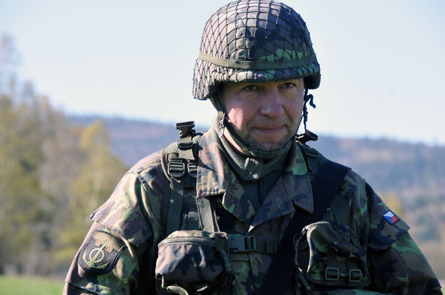 Soustředěný výcvik ženistů na Sádlnu řídil major Jiří Machoň