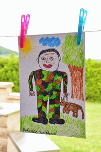 Výsledky snažení Kytiček v soutěži o nejhezčí obrázek vojáka