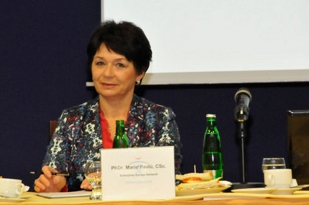 Činnost organizace Enterprise Europe Network, která pomáhá rozvoji podnikání, představila Marie Pavlů