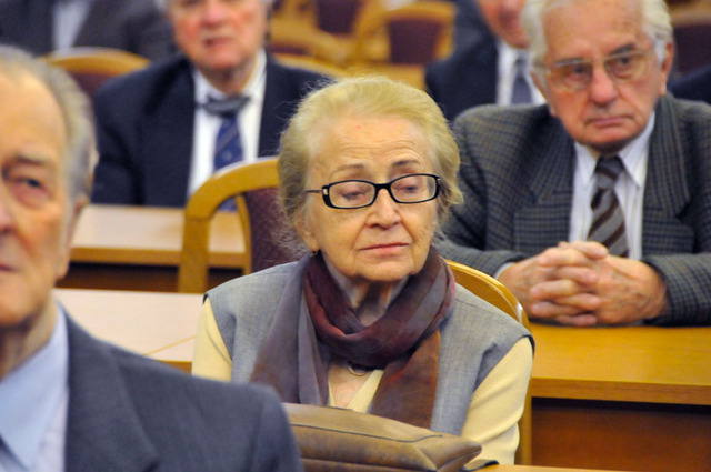 Setkání se zúčastnila také dcera legendárního velitele 1. čs. armádního sboru, armádního generála Ludvíka Svobody, profesorka Zoe Klusáková-Svobodová