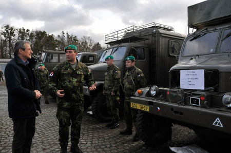 V útvaru jsou zařazena stále ještě vozidla Praga V3S, a to v několika modifikacích
