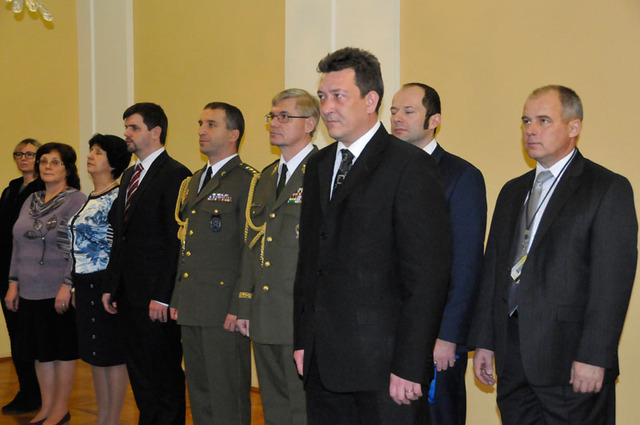 Ocenění předával státní tajemník Petr Vančura a slavnostního předání se účastnila řada hostů